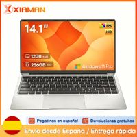 computadora portatil xiaman de 141 con windows 11 pro intel celeron 3855uj3355 12gb ddr 256gb ssd notebook de oficina pc empresarial