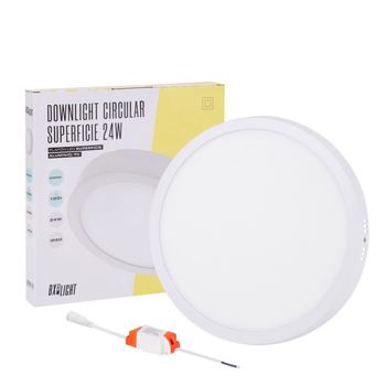 Plafón led 24w 1778lm 3000ºk circular 40.000h