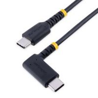 cable 30cm usb c acodado - en angulo recto - pd 60w - 3a - cable usb-c de carga rapida - de alta resistencia - usb 20 tipo c - fibra de aramida - 3a - de carga