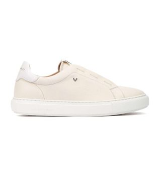 Martinelli para hombre. 1738-2951BY Zapatillas de Piel Hastings blanco roto (45), Plano, Cordones, Casual