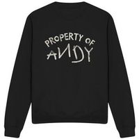 disney jersey property of andy para hombre