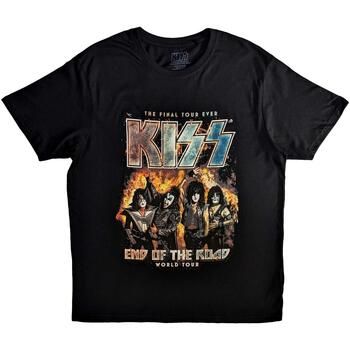 Kiss Tops y Camisetas End Of The Road Final Tour para mujer