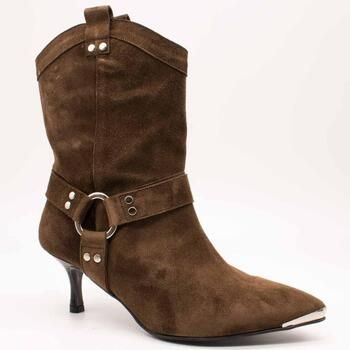 Dansi Botines 7068 Chocolate para mujer