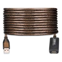 cable usb amplificador de senal ewent ew1022 15m usb 20 negro doble blindaje