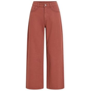 Vila Jeans Emma 7/8 Jeans - Sable para mujer