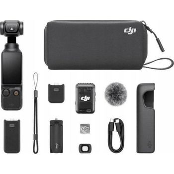 Cámara DJI Osmo Pocket 3 Creator Combo 4K/120 fps Negro