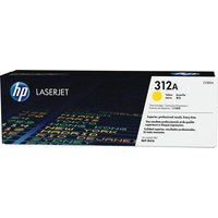 hp 312a original laserjet yellow toner cartridge yellow