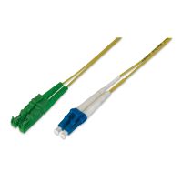digitus cable de conexion de fibra optica e2000 a lc modo unico 3m