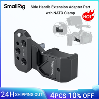 pieza adaptadora de extension de mango lateral smallrig con abrazadera nato capacidad de carga de 10 kg para adaptador de mango lateral con abrazadera nato-4458