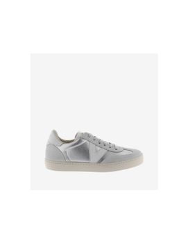 Zapatillas Victoria Berlín Ciclista Metalizado Mujer Plata
