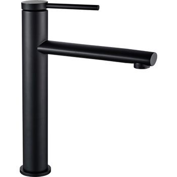 Grifo De Lavabo Rea Oval Black High