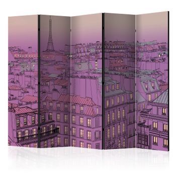 Biombo - Friday Evening In Paris Ii (225x172 Cm)