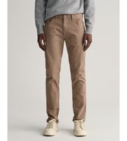 gant para hombre 1000262 jeans slim fit desert marron 3234 casual algodon sostenible