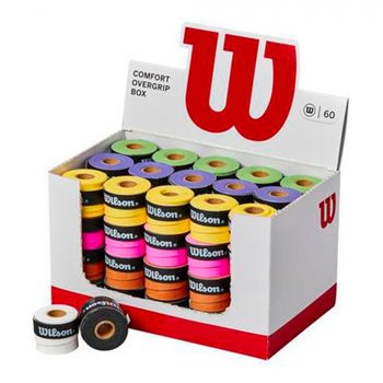 Overgrips WILSON Comfort  Pack de Colores variados Calidad Premium para Pádel, Tenis y Bádminton  Superficie Antideslizante, Alta Absorción de Sudor y Diseño Ergonómico  Personaliza tu Raqueta y