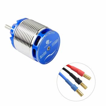 FLASH HOBBY H600 3538 550KV 60A 3000W Motor de helicóptero con conector macho de 5 mm para helicóptero RC Align Trex 600