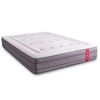 colchon hibrido 160x190 cm scarlet - - 26 cm - firmeza media - muelles ensacados  espuma viscoelastica - 100 transpirable - gran independencia de lechos - certificado oeko tex