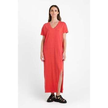 Le Temps des Cerises Vestidos Vestido largo recto ROJO para mujer