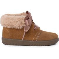 pisamonas botines botitas nina serraje cuello pelo cordones raso para nina