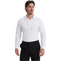 yves enzo camisa manga larga camisas-hombres para hombre