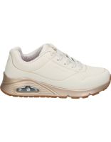 zapatillas para mujer skechers uno gen1 cool heels 310538l-nat blanco 36