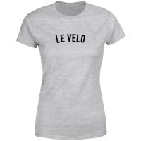 le velo womens t-shirt - grey - m - grey