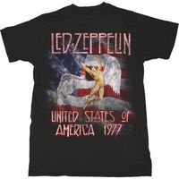 led zeppelin camiseta manga larga ro936 para mujer