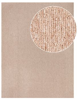 Alfombra de tejido plano Barca beige 240x330 cm