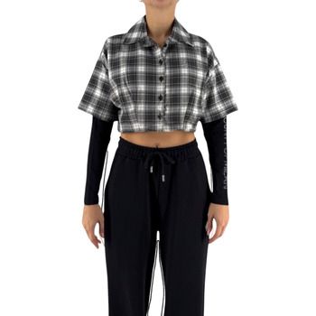 County Of Milan Camisa Camicia Donna Crop in Flanella para mujer