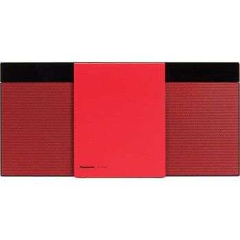 Microcadena Panasonic SC-HC304 20W RMS Bluetooth DAB+ FM Roja