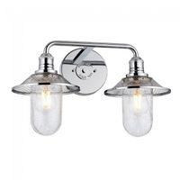aplique de pared para banos rigby 2 luces