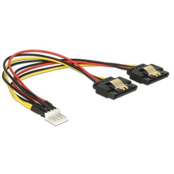 Cable de alimentación interna DeLOCK 85236 0,2 m Cable Y