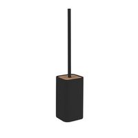 escobillero cuadrado de bambu negro alisso