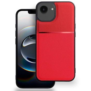 Funda para móvil Cool Dual Antigolpes Policarbonato TPU Roja Air Cushion para iPhone 16e / 17e
