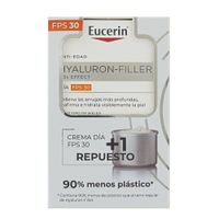 eucerin hyaluron filler 3x effect crema de dia spf30 50 ml  refill