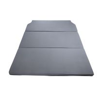 colchon para fiat talento ii - 5cm de grosor con 30kgm3 y 3cm de viscoelastica - gris