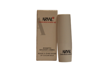 Arval, rossetto balsamo, smooth, lip balm, 04, rosa geranio