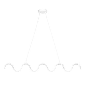 Lámpara colgante ondessa blanco (5 luces)
