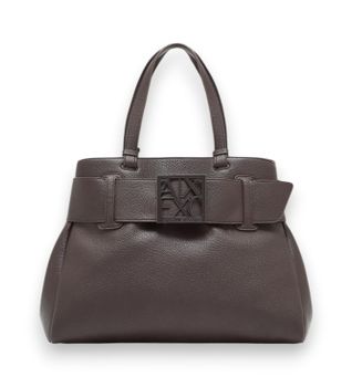 A|X Armani Exchange para mujer. XW000284AF11902U6018 Bolso Diary marrón (OSFA), Casual, Poliéster