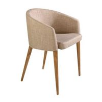 silla tela beige angel cerda 4007 59x56x78