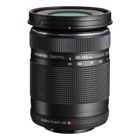 objetivo olympus mzuiko digital ed 40-150 mm zoom telefoto montura micro 43 negro