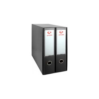 Carpeta Archivador Doble A4 negro