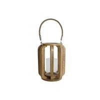 portavela mango cristal 25x25x35 natural