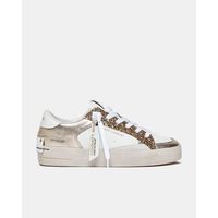 crime london deportivas moda sk8 deluxe 27107pp6-platinum glam para mujer