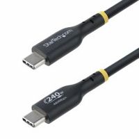 startechcom cable de carga usb-c de 3m - cable usb tipo c - certificacian usb-if - pd de 240w epr - cable usb 20 usb-c de carga para portatiles - recubrimiento de tpe - macho a macho