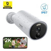 baseus camara de seguridad b1 para exteriores sistema de proteccion de seguridad 2k inalambrica wifi grabacion 247 8gb de almacenamiento local incorporado