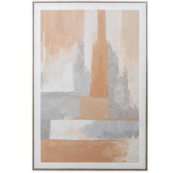 Cuadro Lienzo Impreso Abstract O 80x120cm Marco Ps