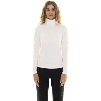 Leone 1947 Camiseta manga larga Woman Rib Pearl para mujer