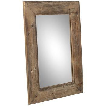 Espejo De Madera 61x02x81h Cm