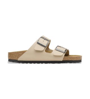 Birkenstock para mujer. 1031501 Sandalias Arizona (Ajuste Estrecho) beige arena (41), Plano, Ninguno, Casual