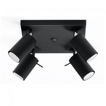 Plafon de techo ring (4 luces)